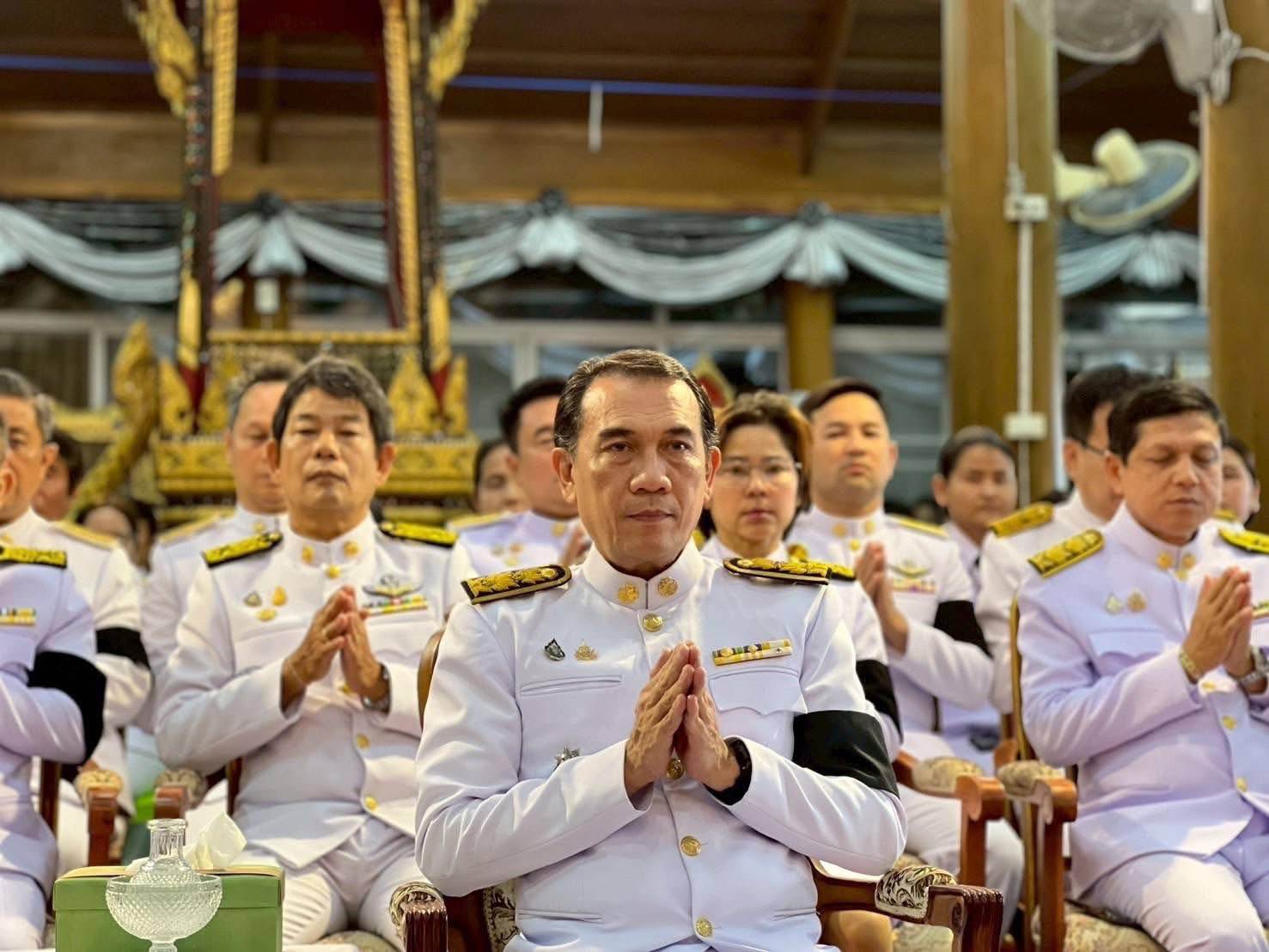 📢สพอ.เสนา🍃: ร่วมประกอบพิธีบำเพ็ญกุศลปัณรสมวาร (ครบ 15 วัน) เพื่ออุทิศถวายเป็นพระราชกุศลแด่ สมเด็จพระนางเจ้าสิริกิติ์ พระบรมราชินีนาถ พระบรมราชชนนีพันปีหลวง