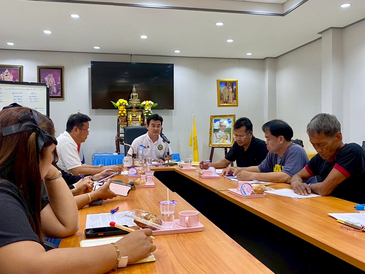 📢สพอ.เสนา🍃 : ร่วมการประชุมคณะกรรมการแผนพัฒนาท้องถิ่น และคณะกรรมการสนับสนุนการจัดทำแผนพัฒนาท้องถิ่น