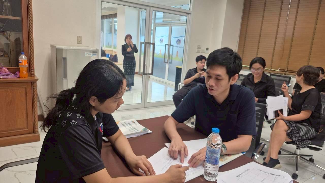 📢สพอ.เสนา🍃: ร่วมประชุมเพื่อเสริมสร้างความรู้ความเข้าใจในการจัดทำแผนชุมชนเชิงพื้นที่แบบบูรณาการระดับอำเภอ