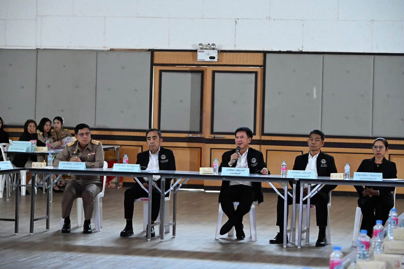 📢สพอ.เสนา🍃: ร่วมการประชุมคณะกรรมการพัฒนาเทศบาลเมืองเสนา