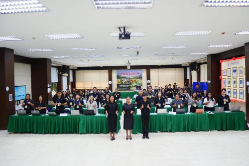 📢สพอ.เสนา🍃 : ร่วมเข้ารับการฝึกอบรมตามโครงการสร้างความรู้ความเข้าใจระบบบริหารจัดการสำนักงาน (e-Office) รุ่นที่ 4