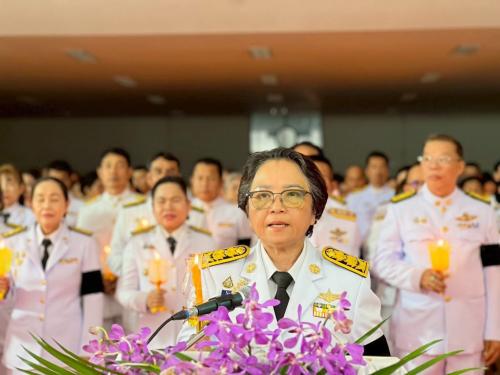📢สพอ.เสนา🍃: ร่วมพิธีถวายเครื่องราชสักการะเเละวางพานพุ่ม พิธีจุดเทียนถวายพระพรชัยมงคล เนื่องในโอกาสพระราชพิธีมหามงคลเฉลิมพระชนมพรรษา 4 รอบ สมเด็จพระนางเจ้าฯ พระบรมราชินี 